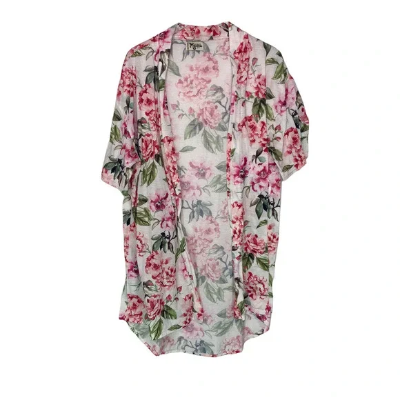Show Me Your MuMu Brie Floral Loungewear Sleepwear Garden of Blooms Robe - Picture 2 of 8